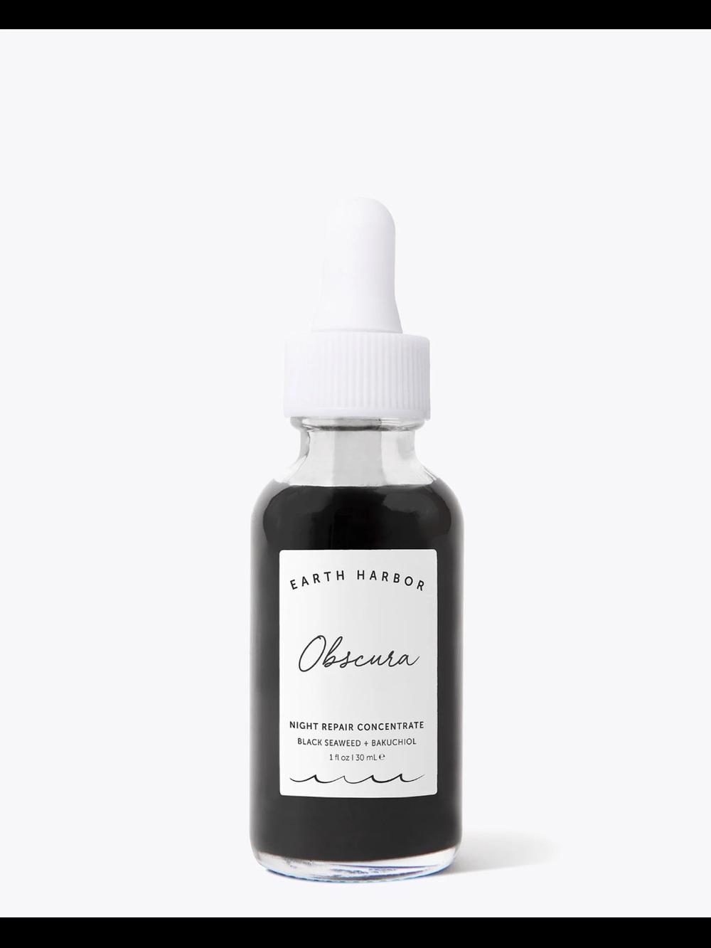 Earth Harbor Obscura Night Repair Concentrate – Black Originally $38